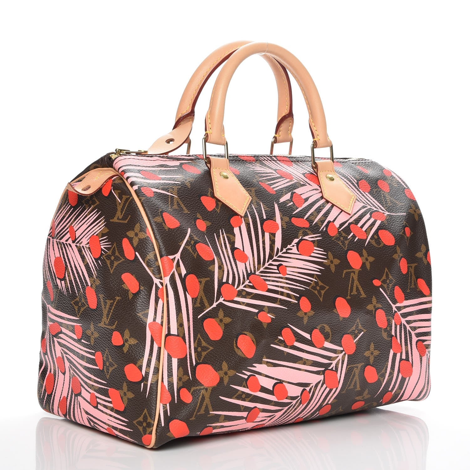 Louis Vuitton Monogram Jungle Dots Speedy 30 Sugar Pink Poppy 3 of 7