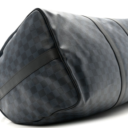 Louis Vuitton Damier Cobalt Keepall Bandouliere 55 18 of 28