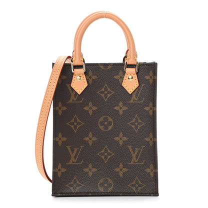 Louis Vuitton Monogram Petit Sac Plat 1 of 10