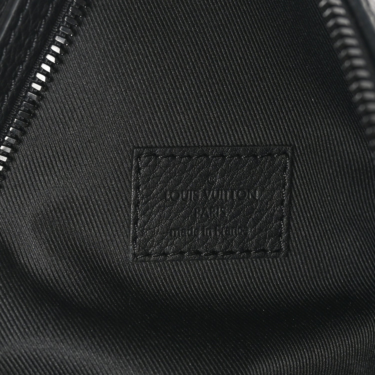 Louis Vuitton Calfskin Shadow Monogram Duo Slingbag Black 7 of 10