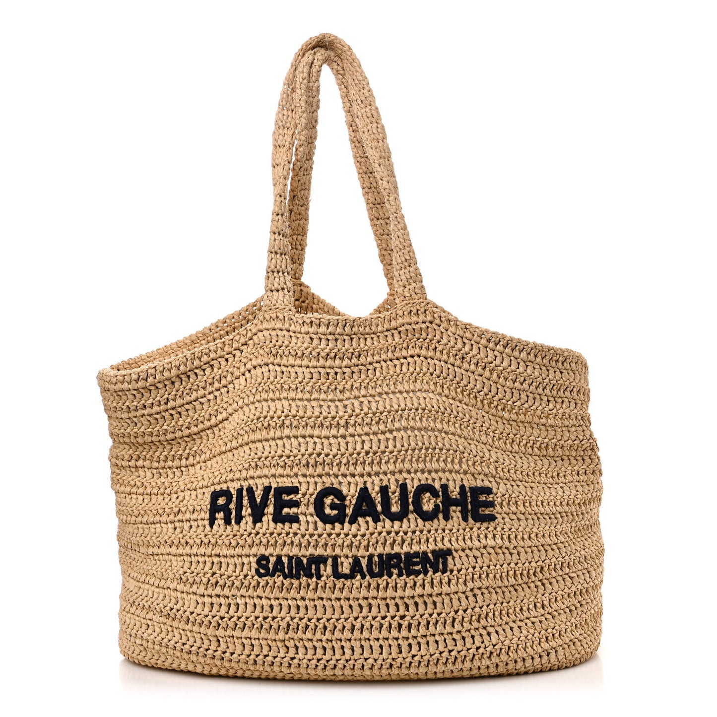 Raffia Rive Gauche Tote Natural