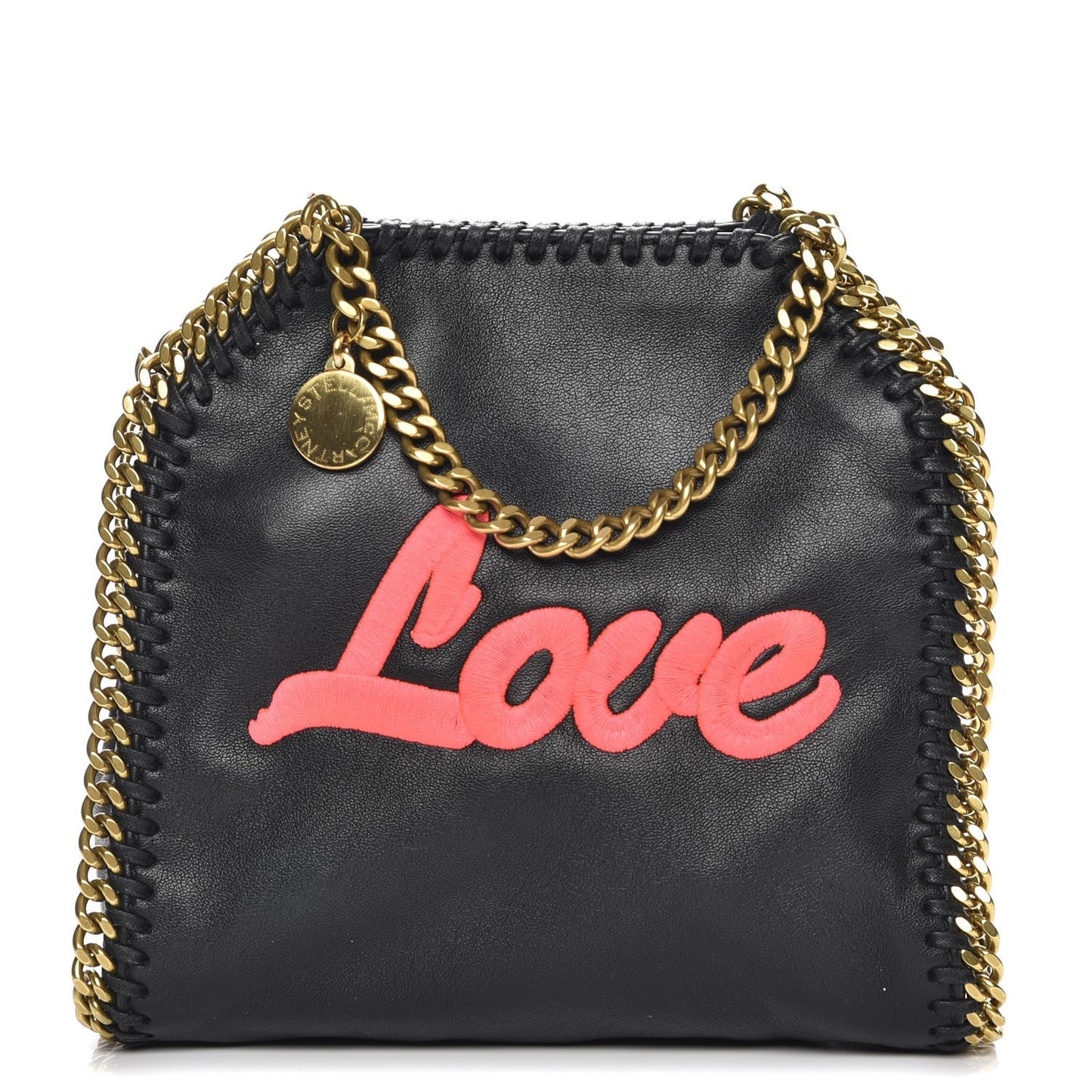 Eco Alter Nappa Tiny Falabella Tote Black
