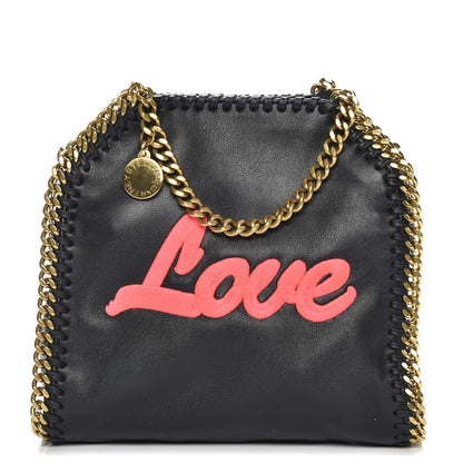 Stella McCartney Eco Alter Nappa Tiny Falabella Tote Black 1 of 8