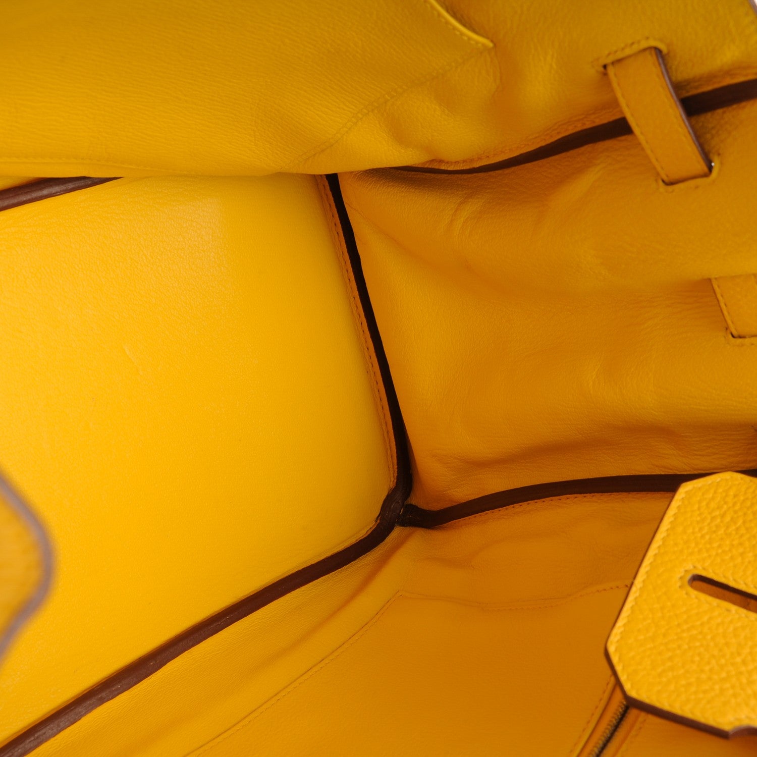 Hermes Clemence Birkin 35 Soleil 13 of 25
