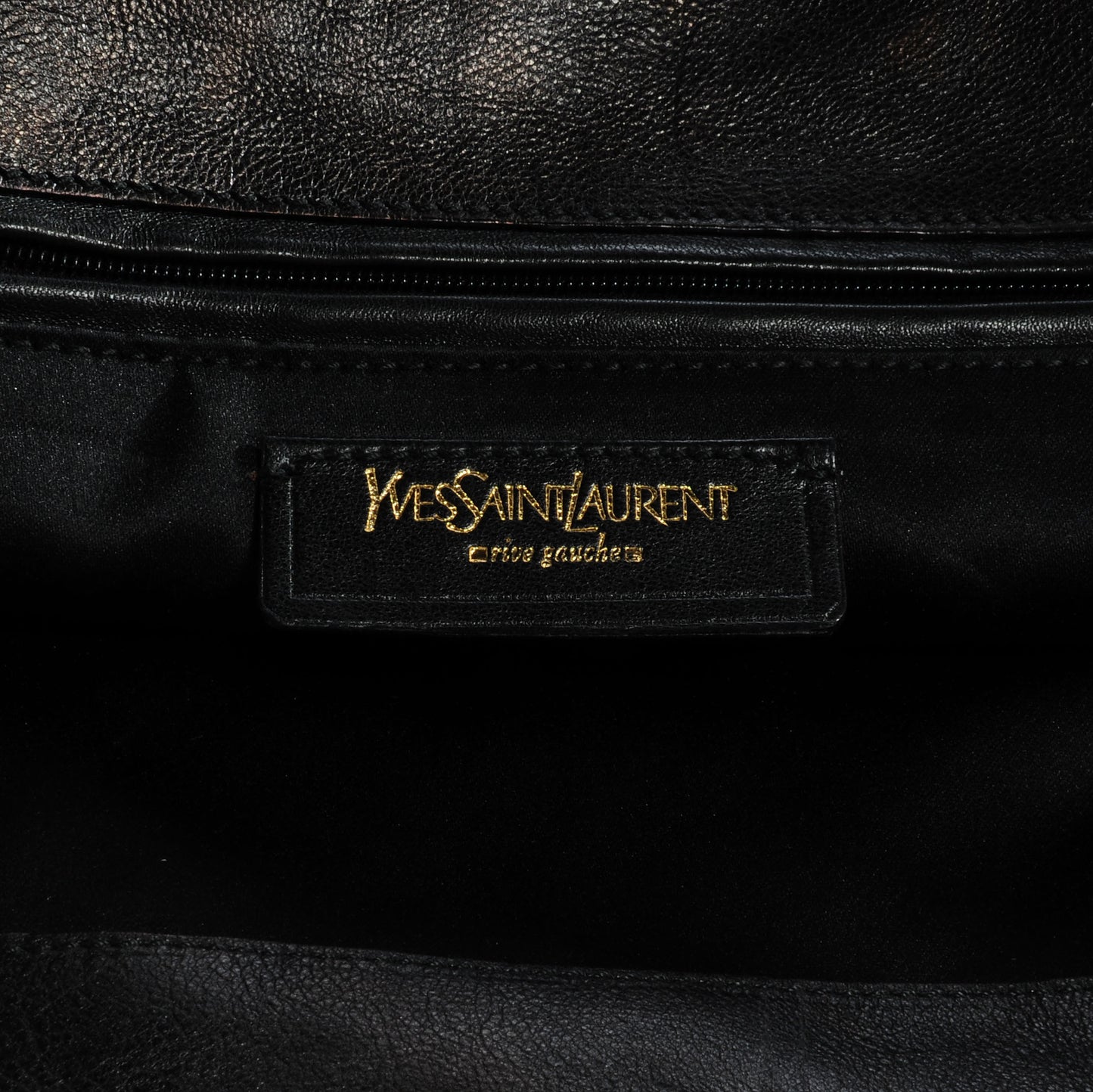 Calfskin Tribute Tote Black