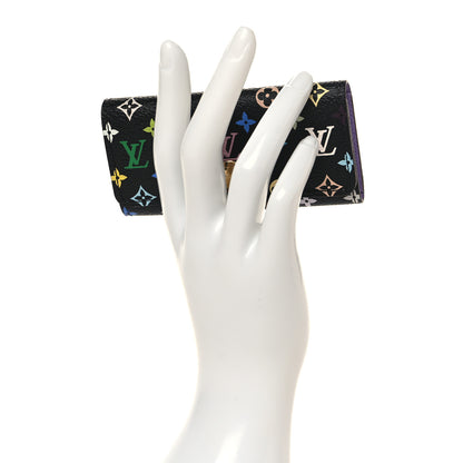 Louis Vuitton Monogram Multicolor Multicles 4 Key Holder Black Violet 2 of 6