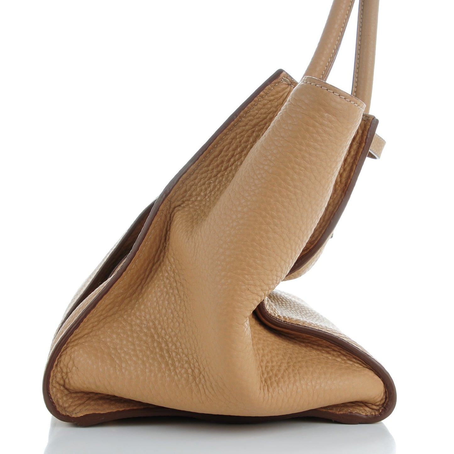 Vitello Daino Shopping Tote Sughero