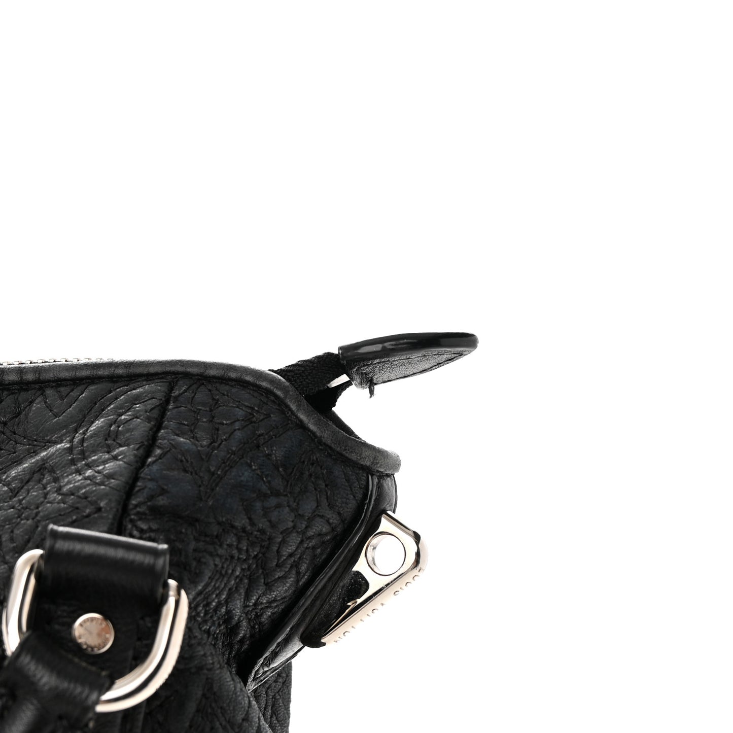 Monogram Lambskin Antheia IXIA MM Black