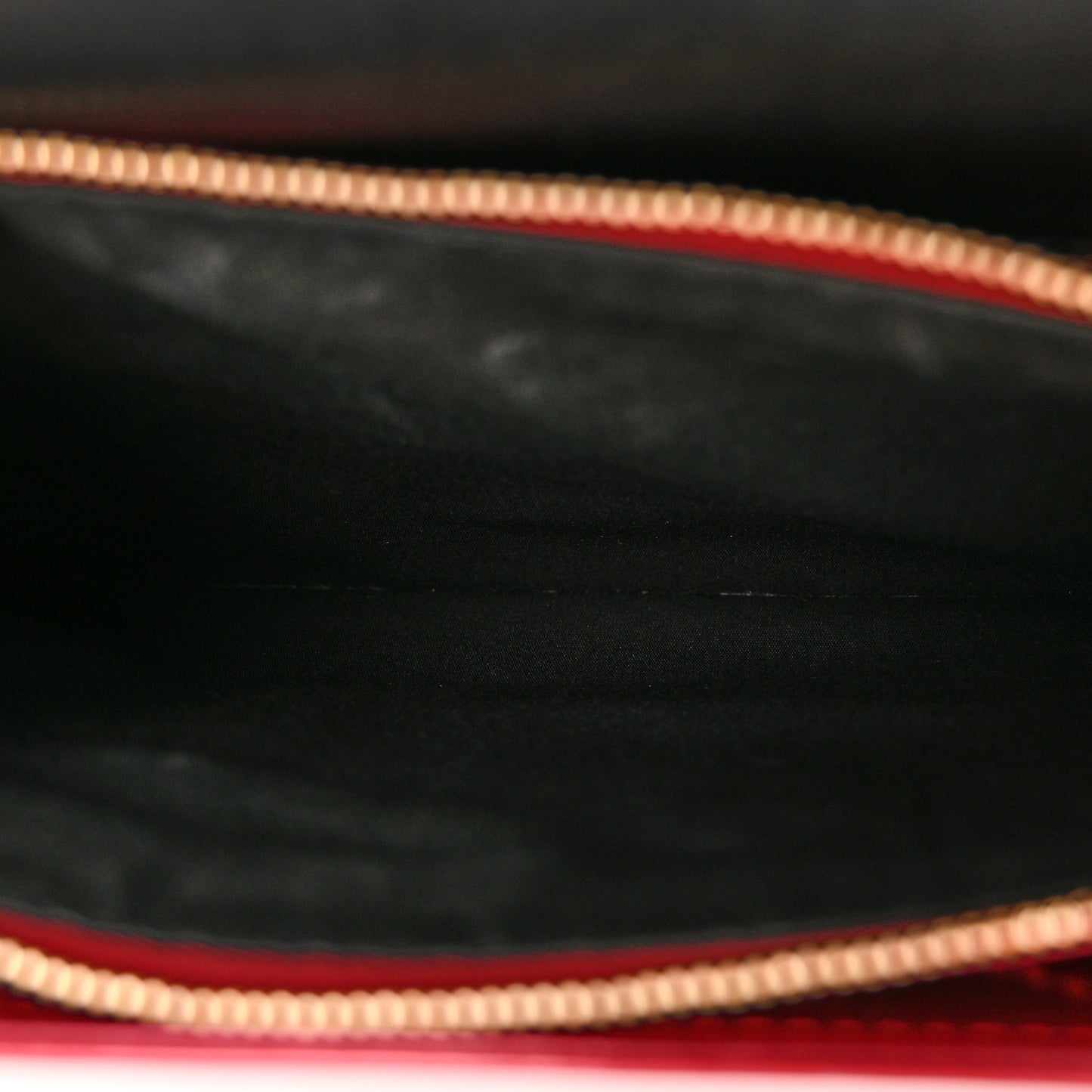Metallic Calfskin Serpenti Forever Shoulder Bag Red