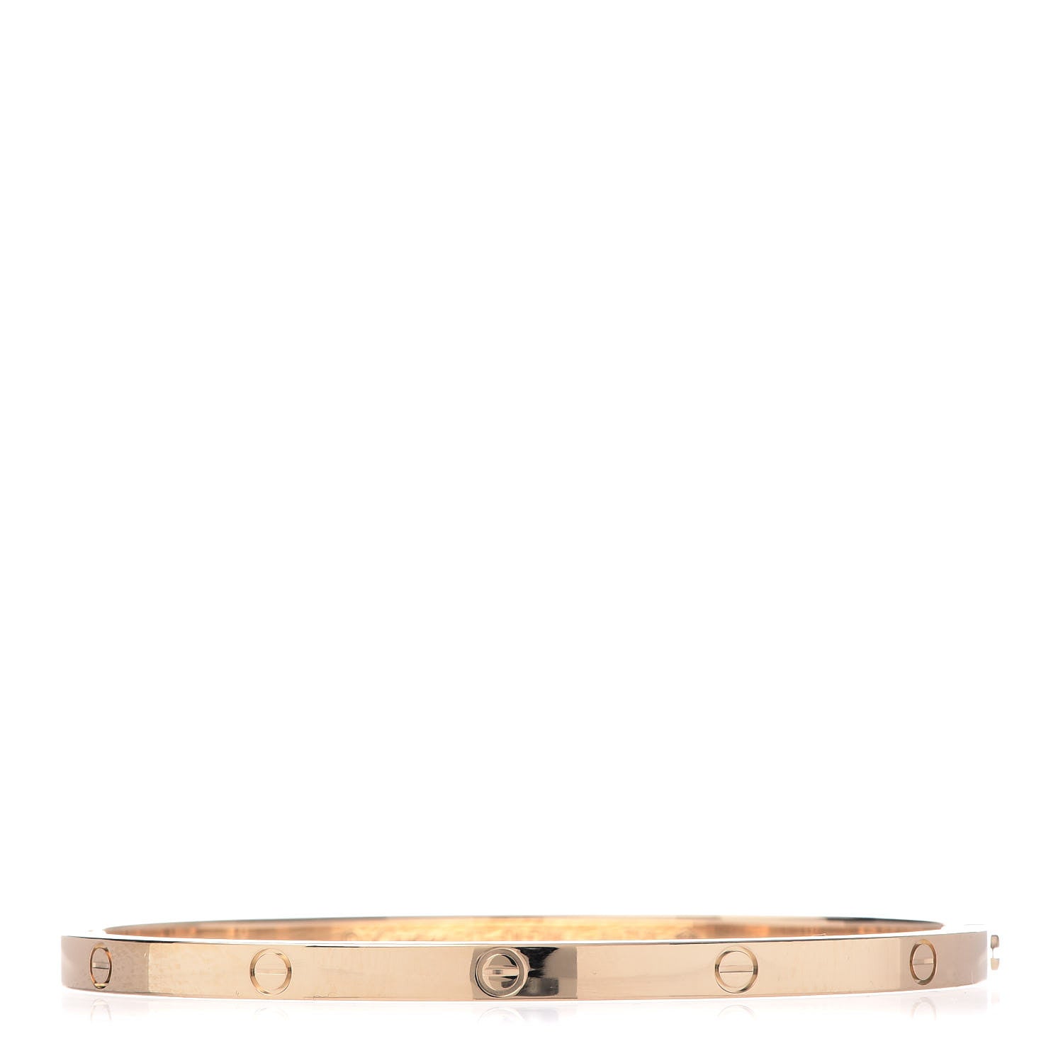 Cartier 18K Yellow Gold Small LOVE Bracelet 17 1 of 6