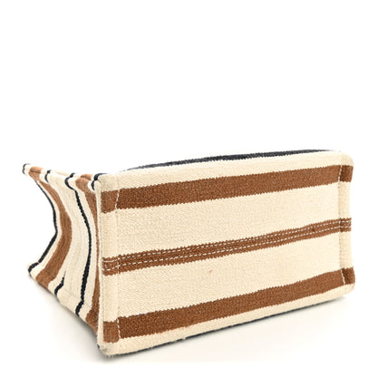 Celine Jacquard Striped Small Cabas Thais Multicolor 4 of 9