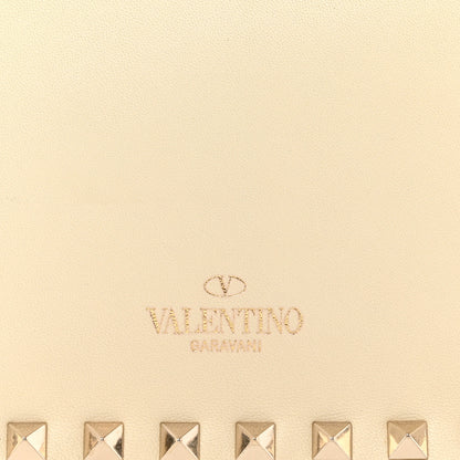 Valentino Garavani Nappa Rockstud Wristlet Clutch White 8 of 9