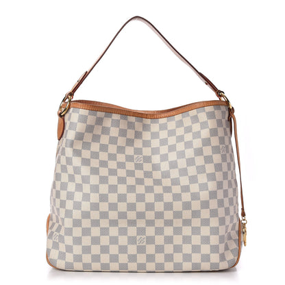 Louis Vuitton Damier Azur Delightful MM Pink 1 of 8