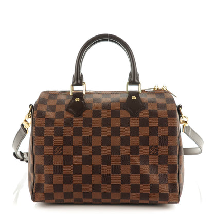 Louis Vuitton Damier Ebene Speedy Bandouliere 25 1 of 7