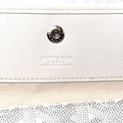 Goyard Goyardine Saint Louis GM White 7 of 9
