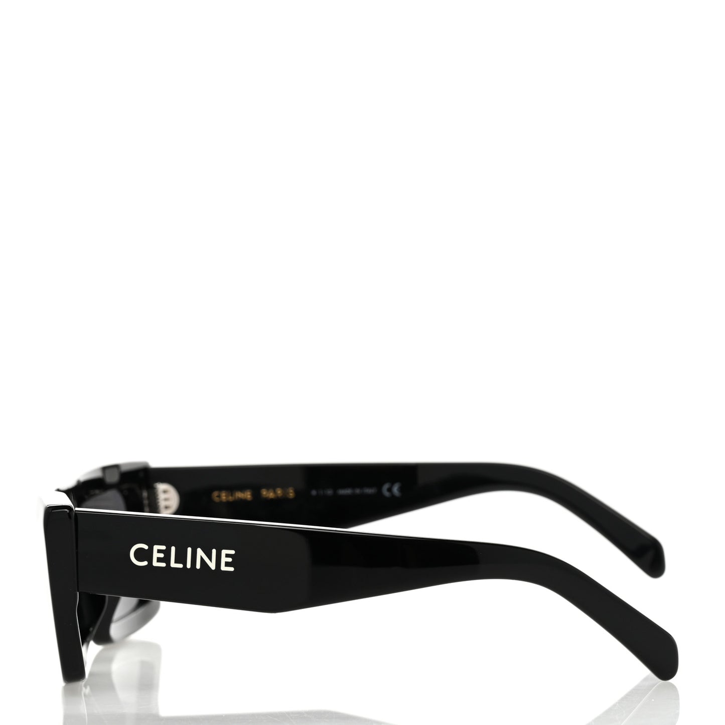 Acetate Monochroms 02 Square Sunglasses CL40214U Black