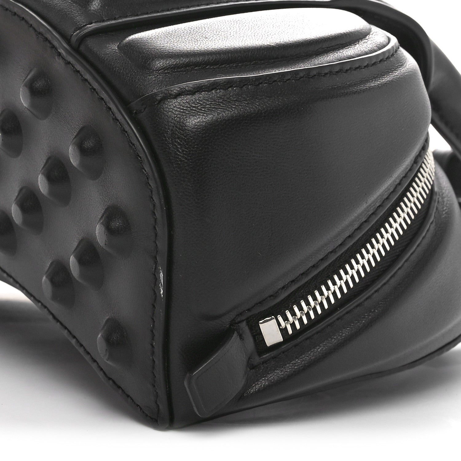 ALEXANDER WANG ブラック ボディバッグ Alexander Wang Lambskin Small Top Handle Roc Black 1665005