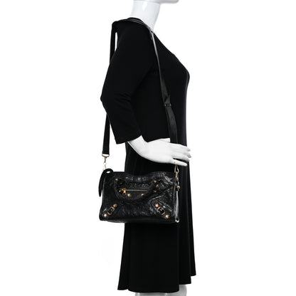 Balenciaga Agneau Giant 12 Gold Hardware Mini City Black 3 of 14