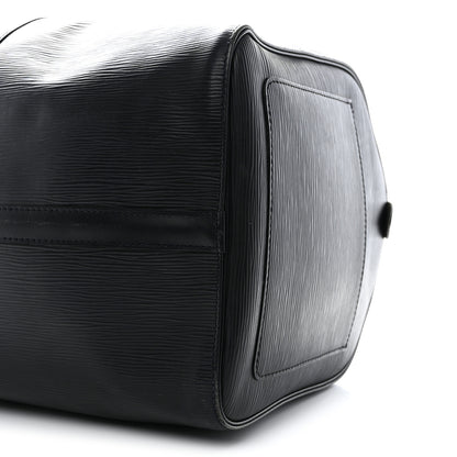 Louis Vuitton Epi Keepall 50 Black 6 of 12