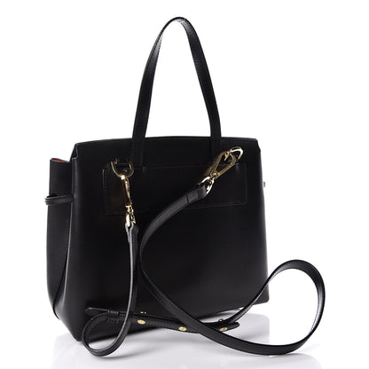 Mansur Gavriel Calfskin Mini Lady Bag Black Flamma 4 of 12