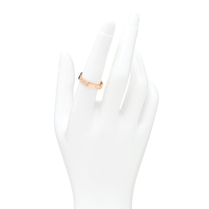 Cartier 18K Pink Gold 3.5mm LOVE Wedding Band Ring 56 7.5 2 of 4