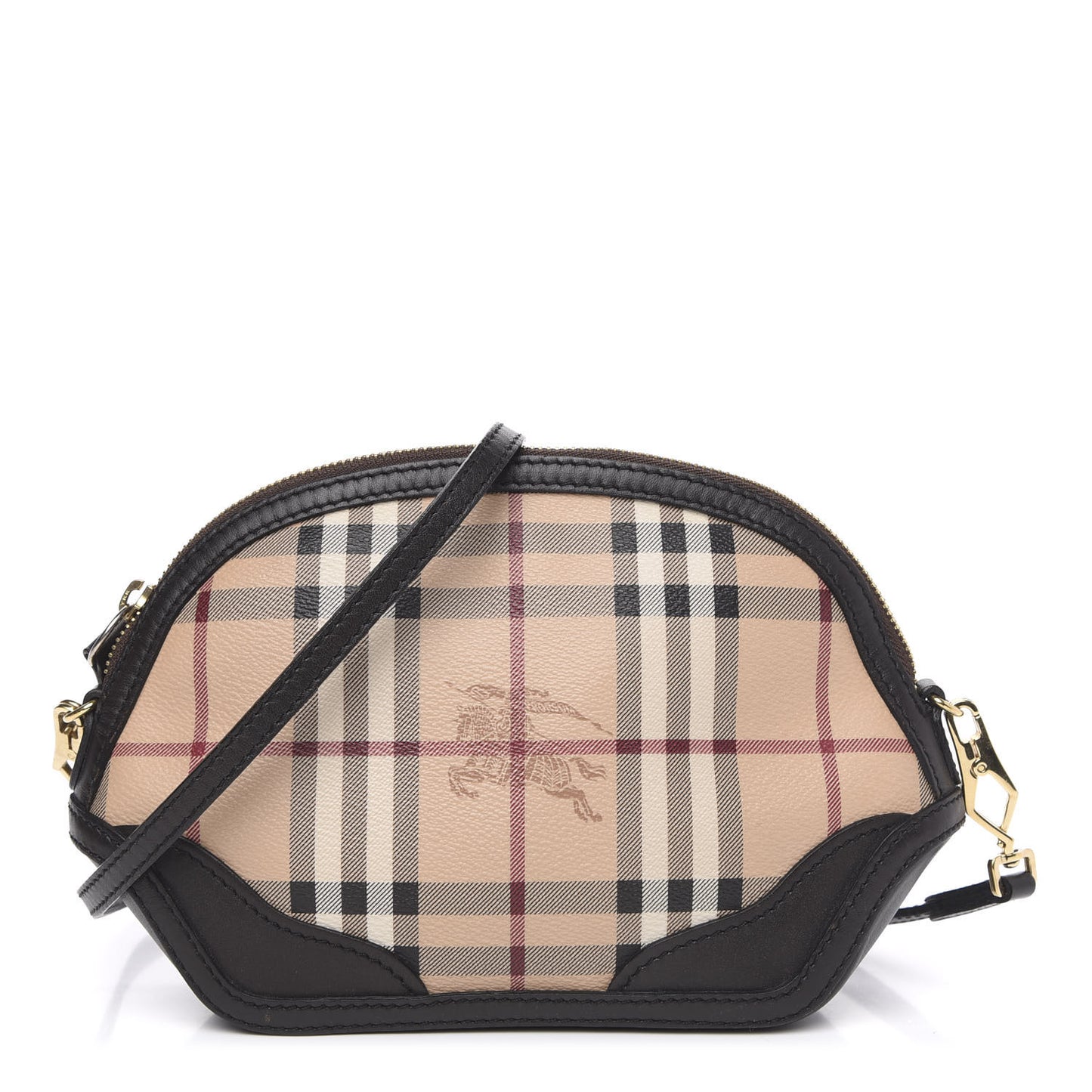 Haymarket Check Mini Orchard Crossbody Chocolate