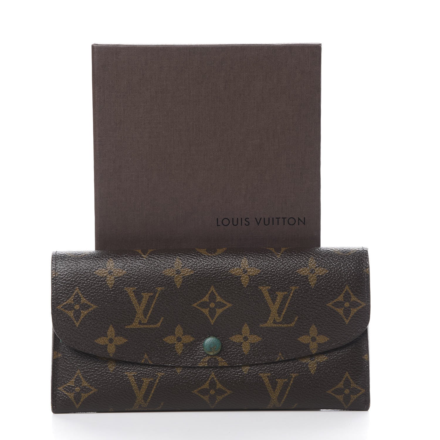 Louis Vuitton Monogram Emilie Wallet Vert 14 of 14