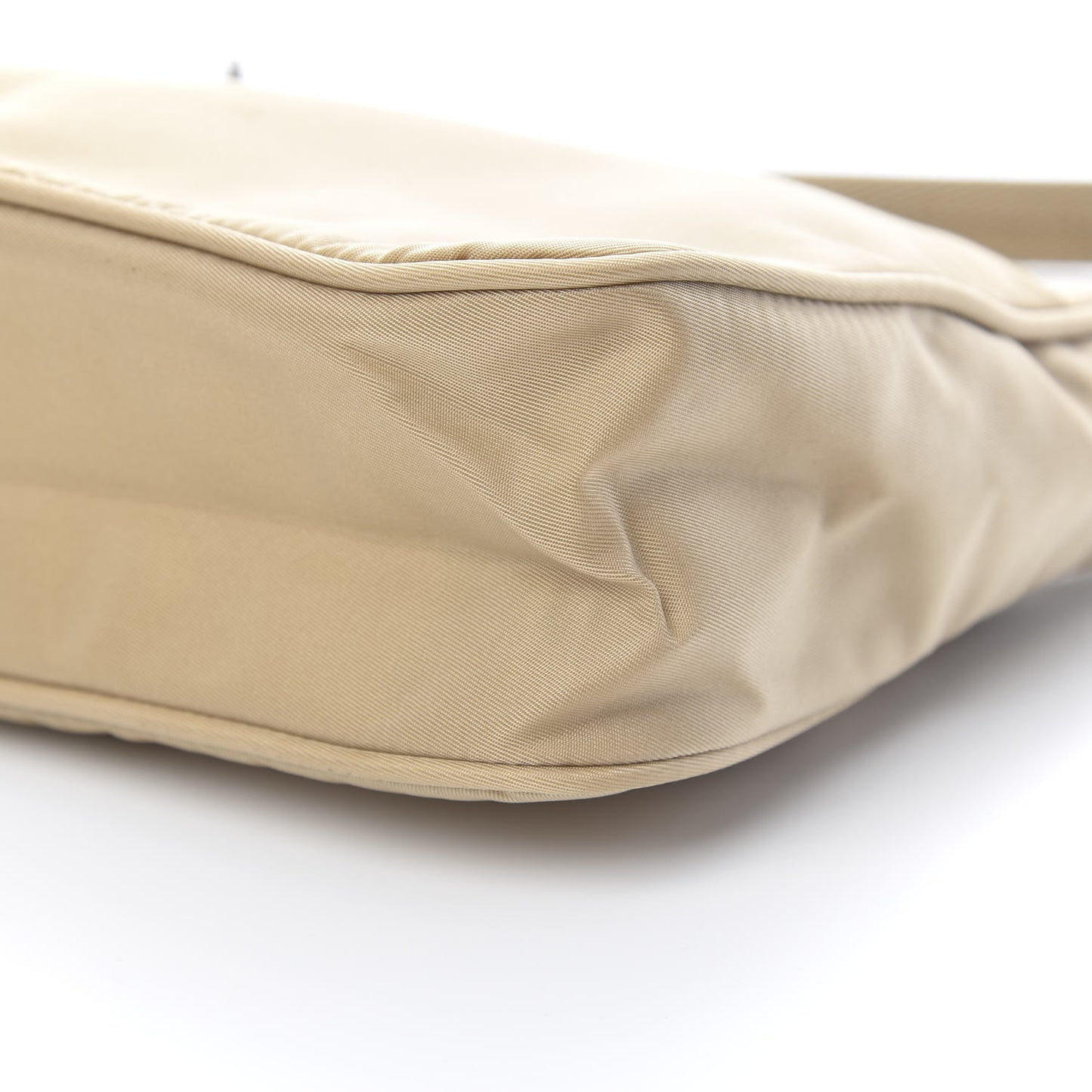 Tessuto Nylon Sport Shoulder Bag Sabbia