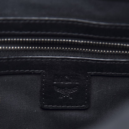 MCM Calfskin Small Bionic Backpack Black 5 of 10