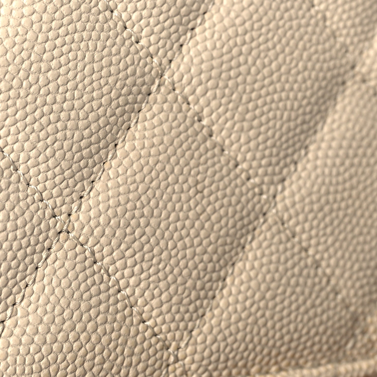 Chanel Caviar Quilted Square Wallet On Chain WOC White 12 of 13