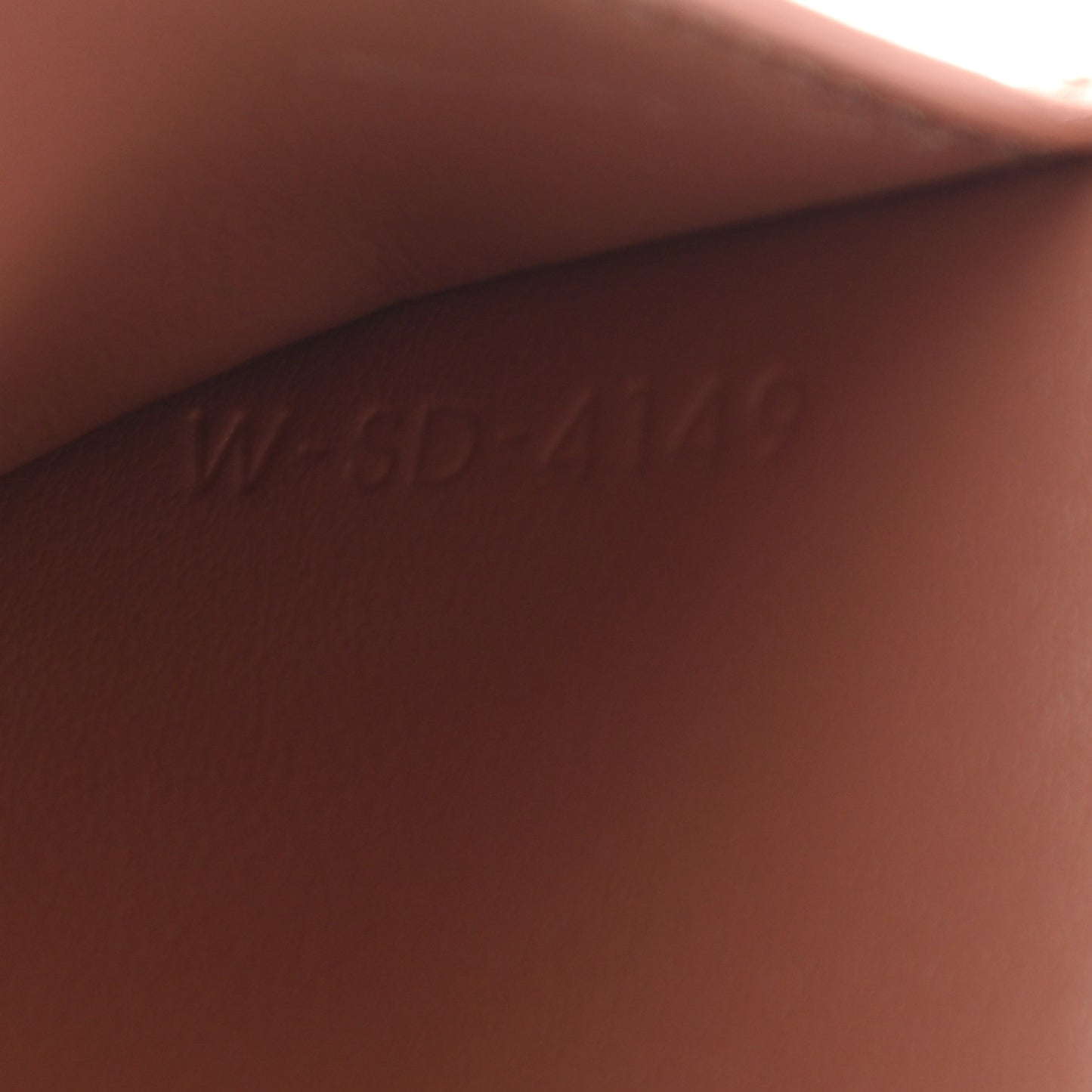 Shiny Smooth Lambskin Small Triomphe Wallet Vintage Pink