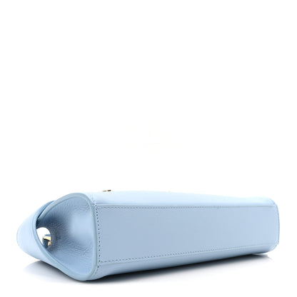 Salvatore Ferragamo Calfskin Mini Hug Crossbody Bag Sky Blue 4 of 9