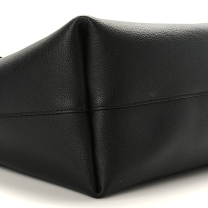 Saint Laurent Calfskin Large Shopping Tote Black 9 of 10
