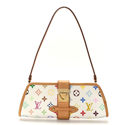 Louis Vuitton Monogram Multicolor Shirley White 1 of 8