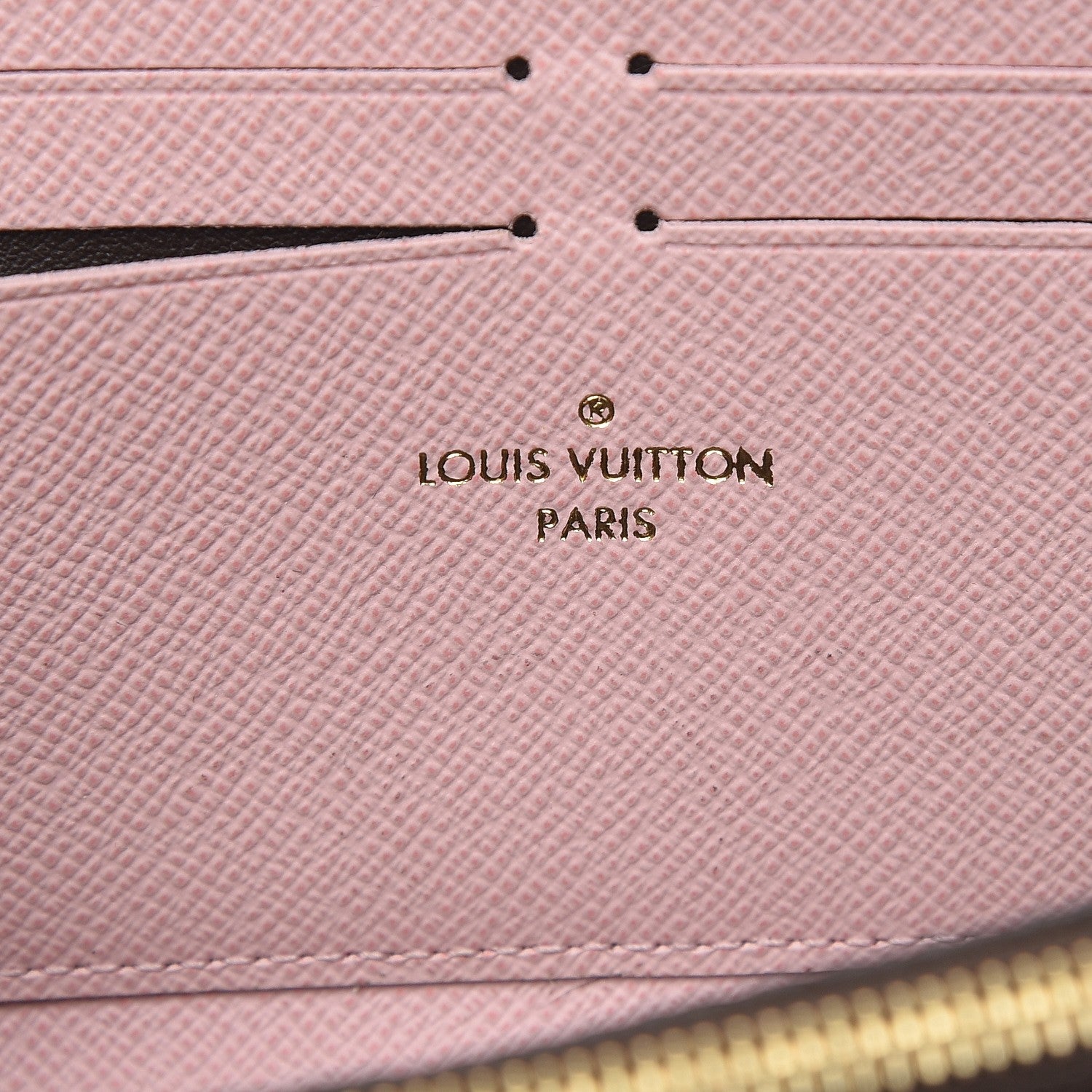 Louis Vuitton Monogram Clemence Wallet Rose Ballerine 6 of 8