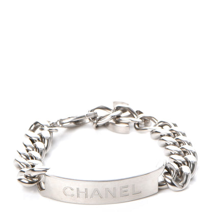 Chanel Chain ID CC Bracelet Silver 3 of 8