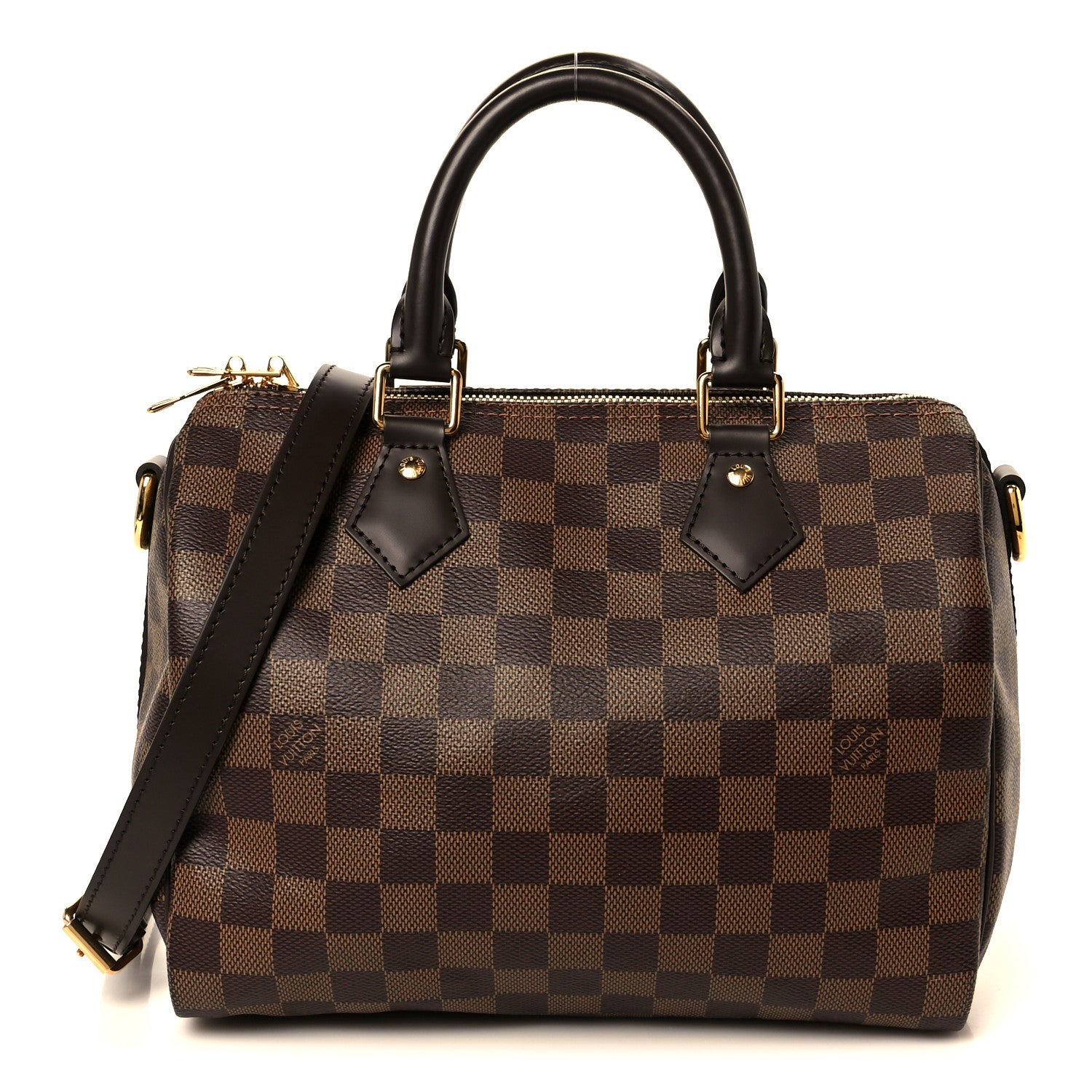 Louis Vuitton Damier Ebene Speedy Bandouliere 25 1 of 12