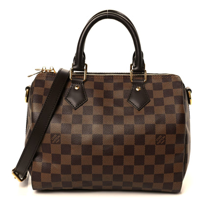 Louis Vuitton Damier Ebene Speedy Bandouliere 25 1 of 12