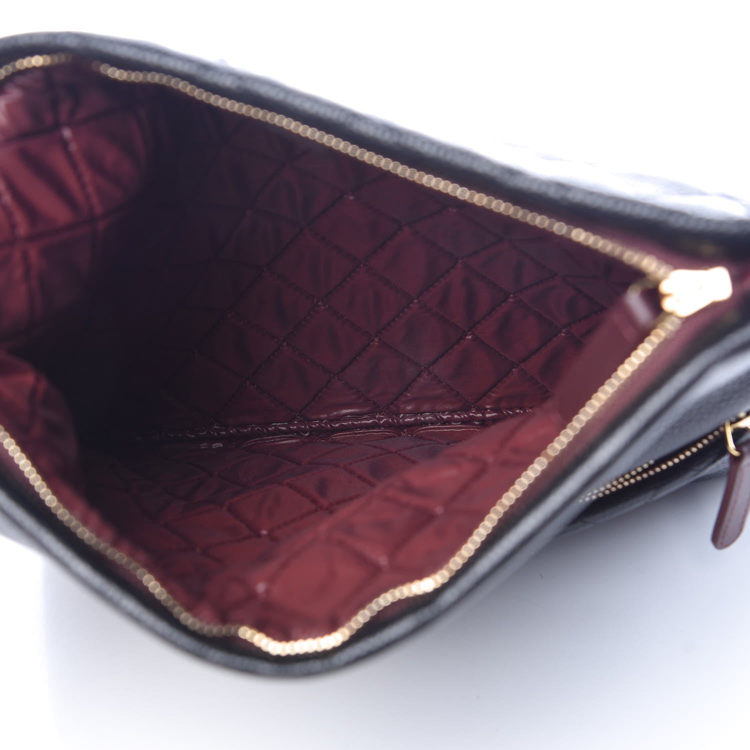Chanel Caviar Quilted CC Beauty Clutch Black 5 of 11