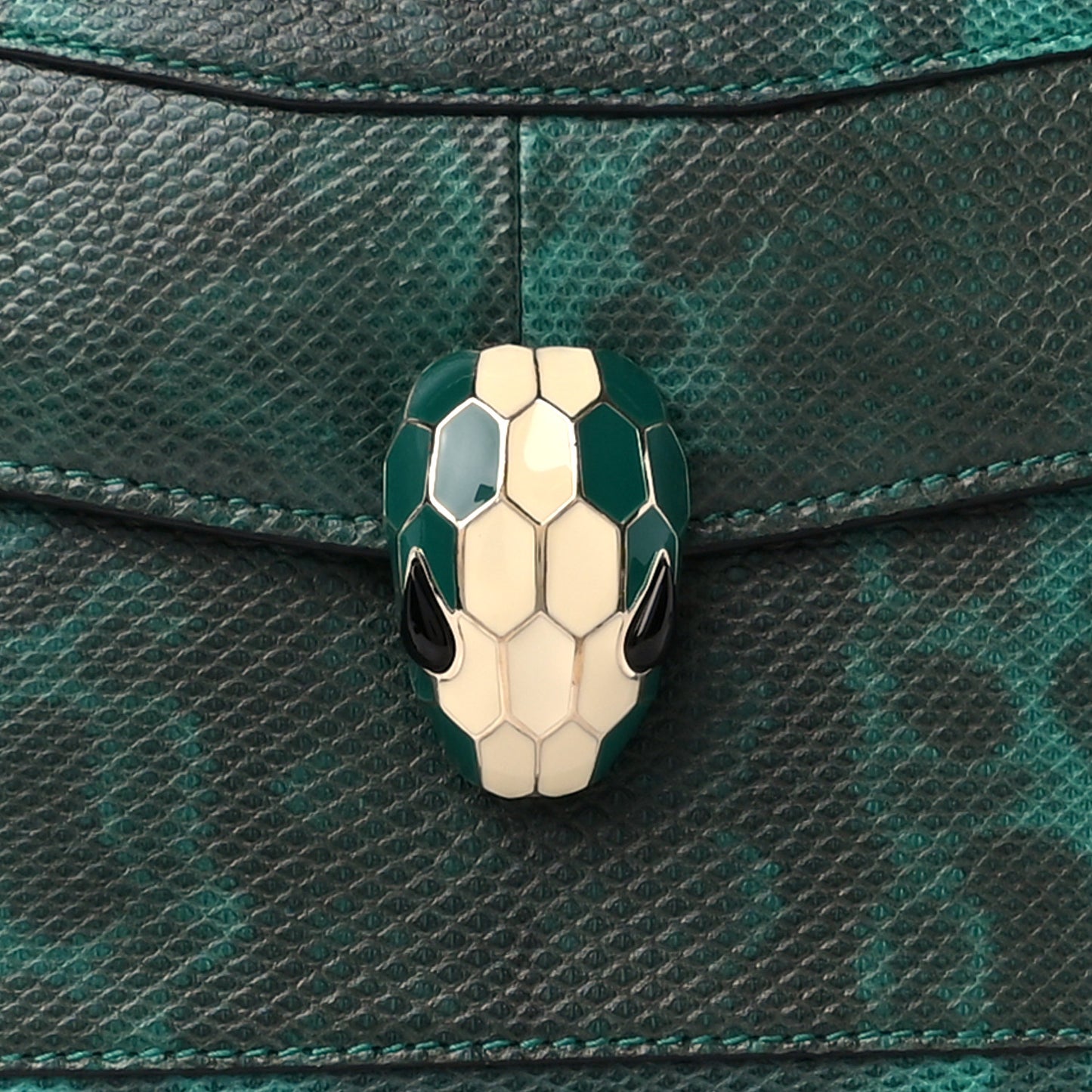 Karung Serpenti Forever Crossbody Green