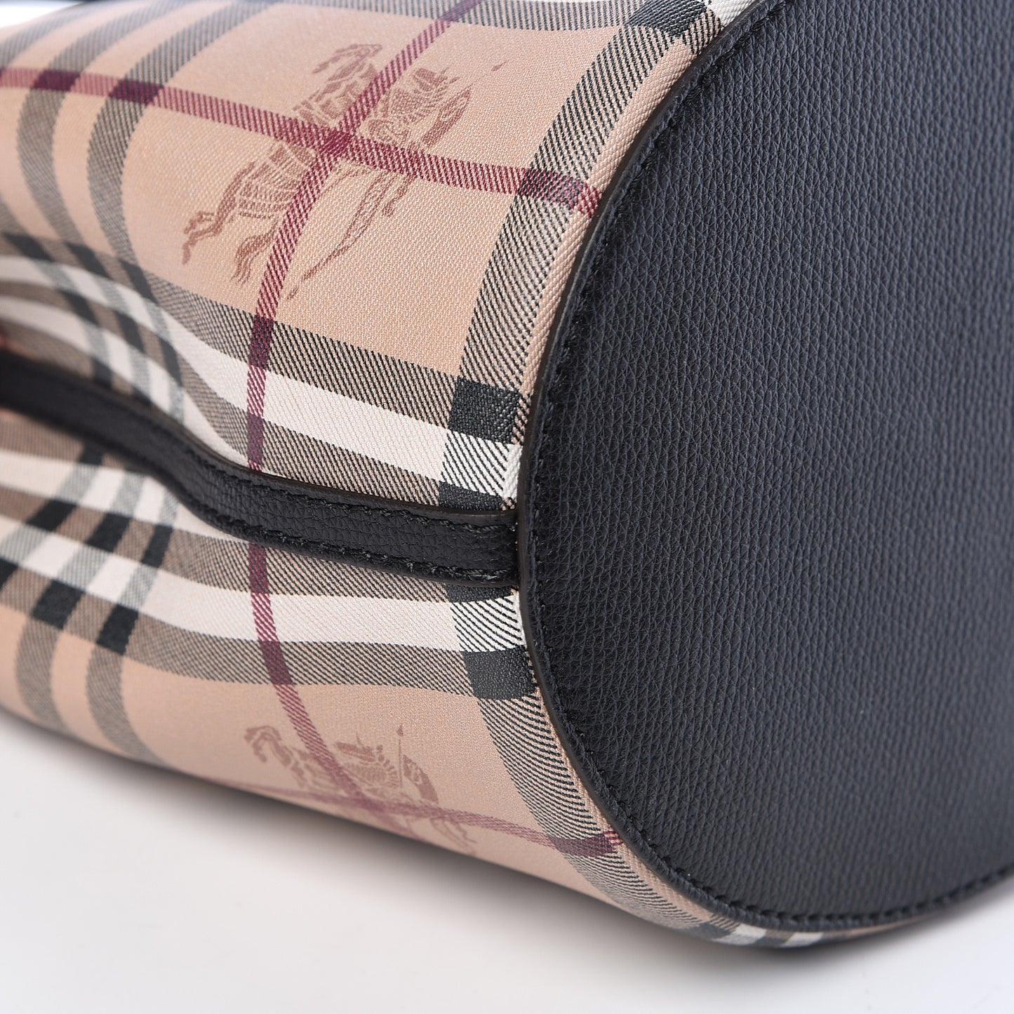 Haymarket Check Colours Small Lorne Bucket Crossbody Black