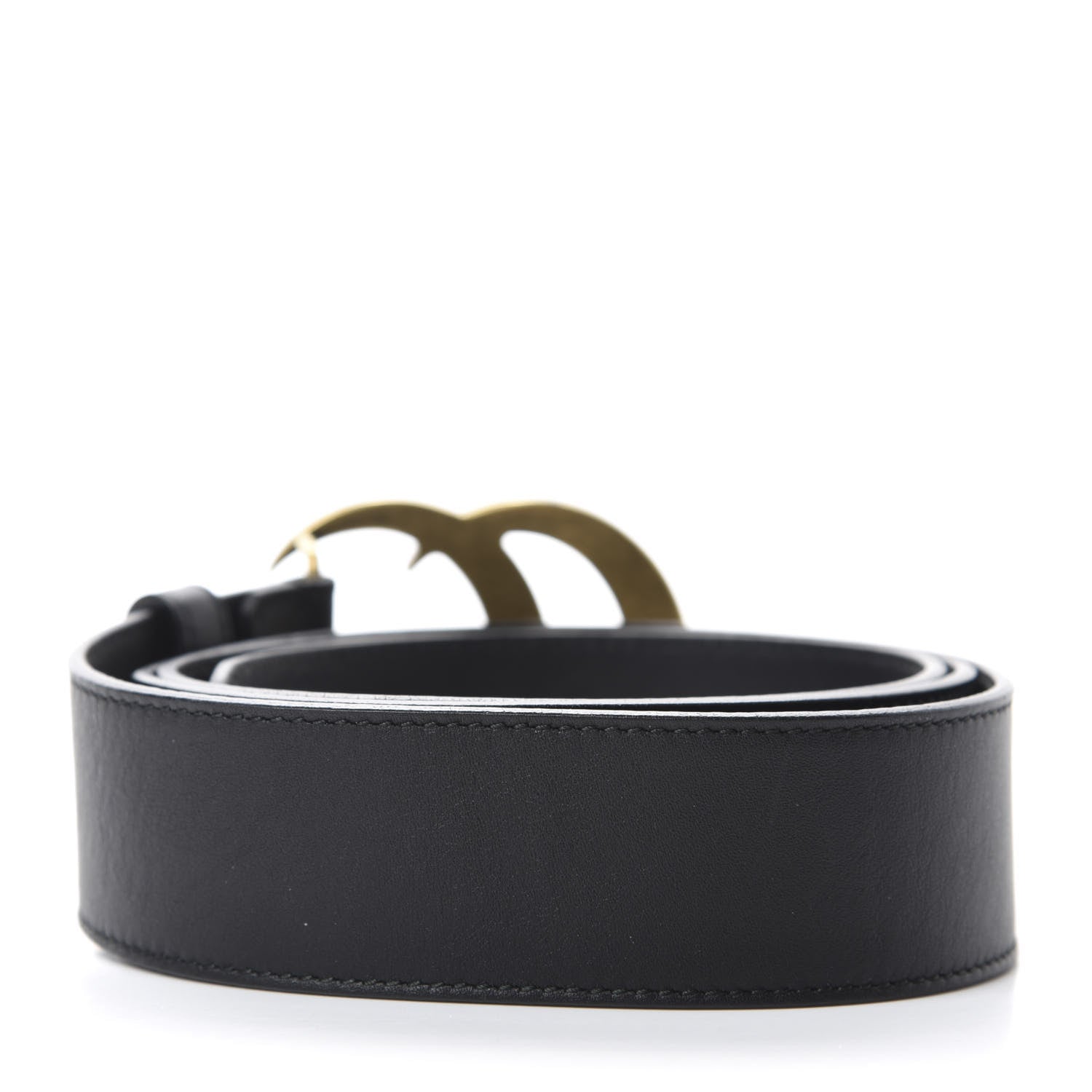 Gucci Calfskin Double G 40mm Belt 100 40 Black 2 of 4