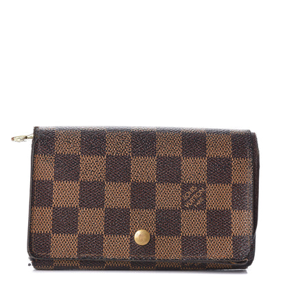 Louis Vuitton Damier Ebene Porte-Monnaie Tresor Wallet 1 of 10