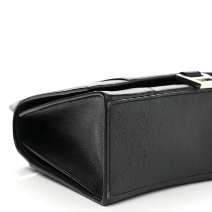 Balenciaga Grained Calfskin Medium Hourglass Top Handle Bag Black 6 of 10