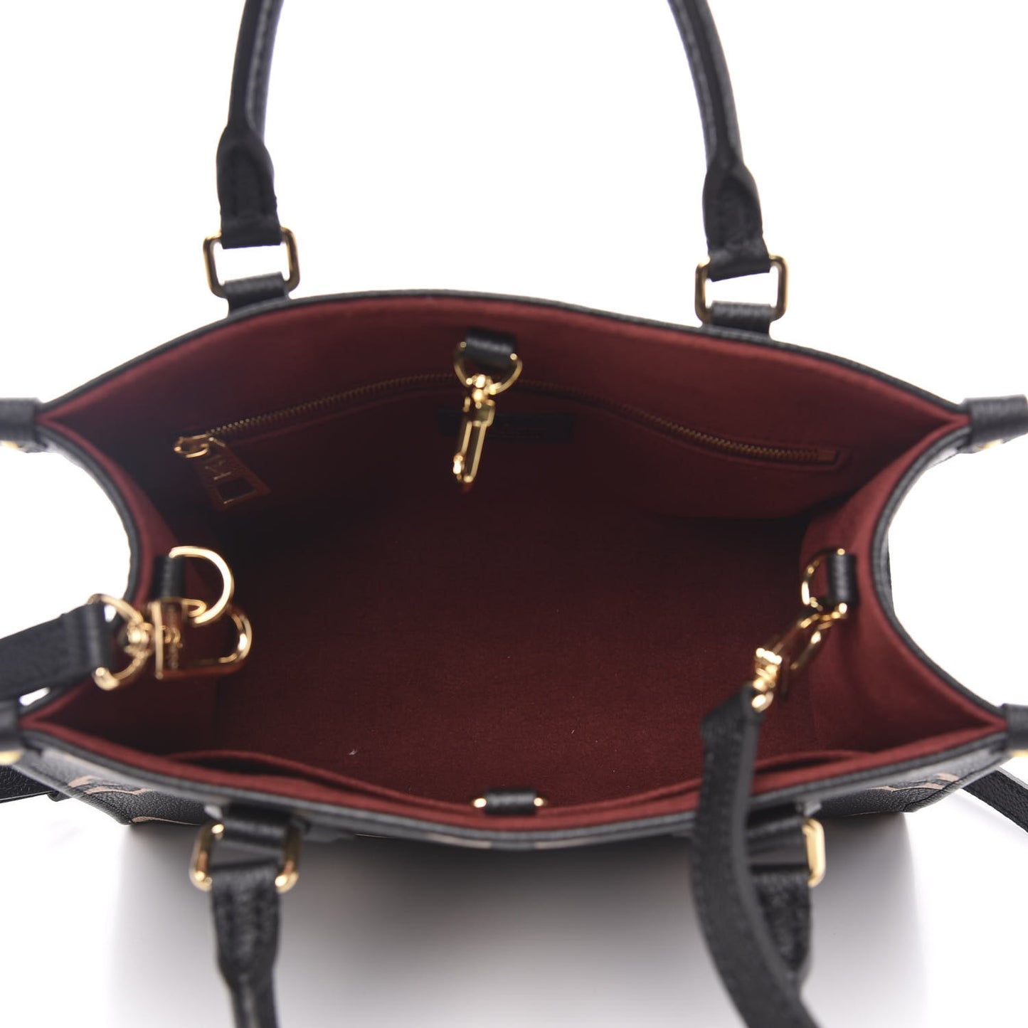 Empreinte Monogram Giant Onthego PM Black Beige