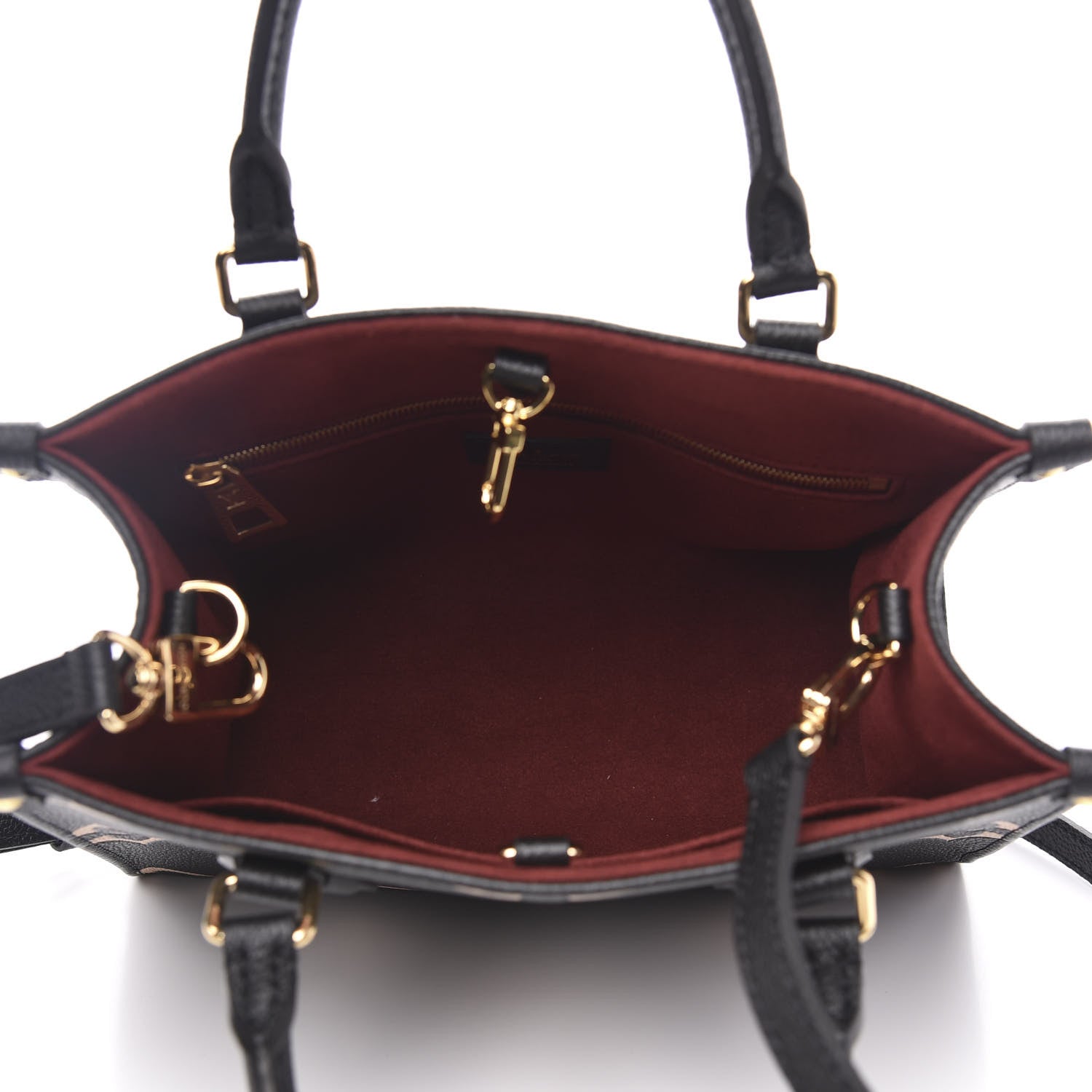 Louis Vuitton Empreinte Monogram Giant Onthego PM Black Beige 5 of 10