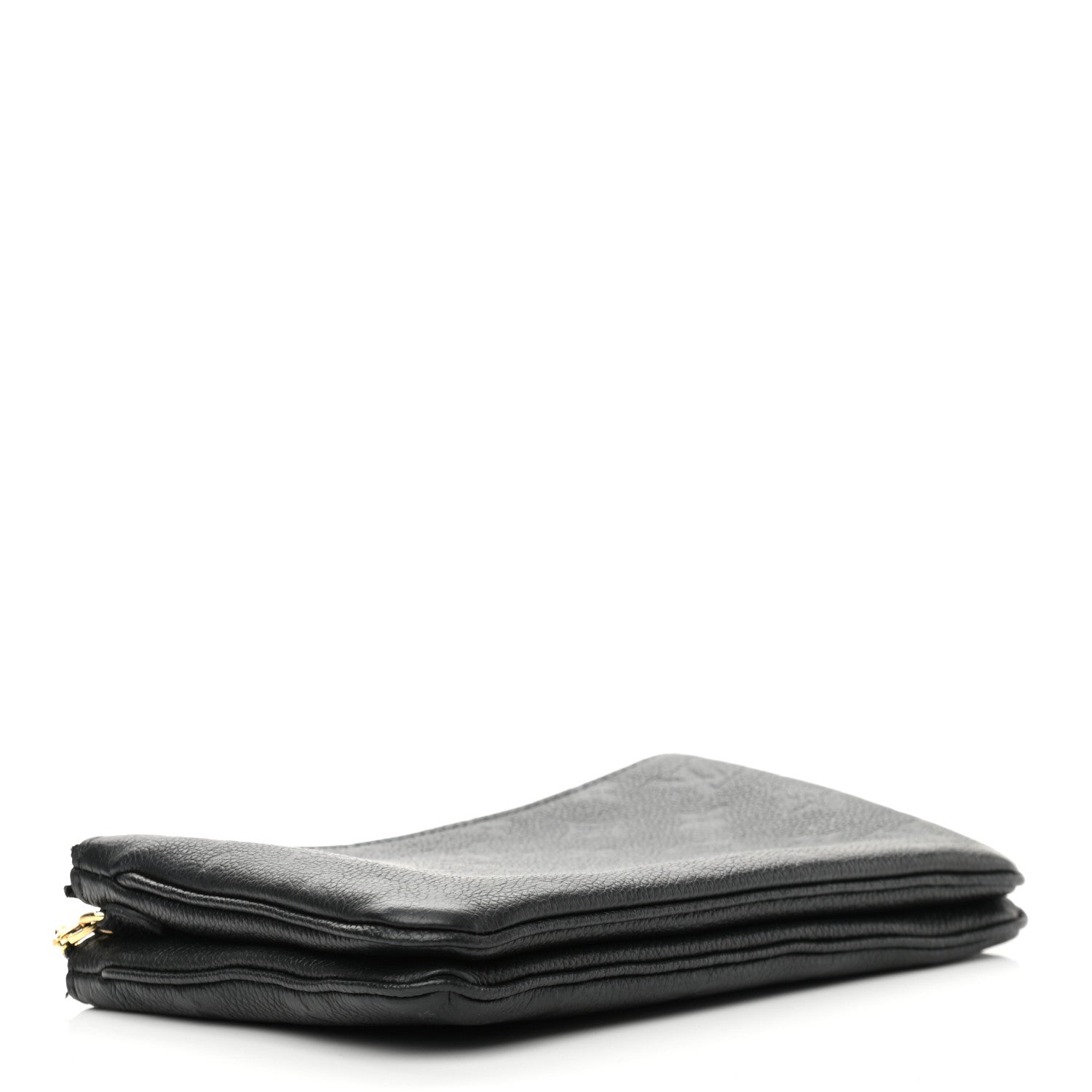 Louis Vuitton Empreinte Double Zip Pochette Black 4 of 12