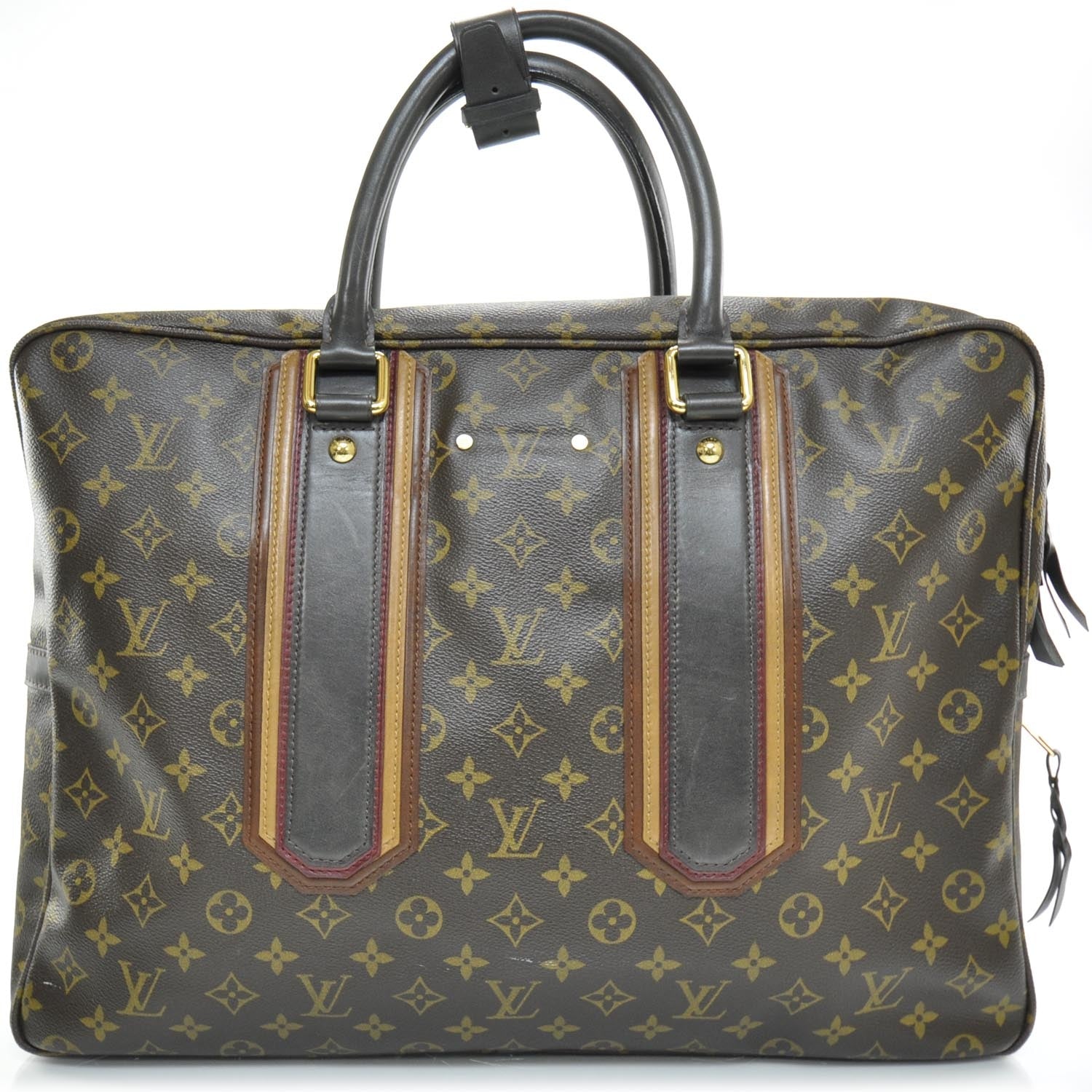 Louis Vuitton Monogram Bequia Porte Document Geant 4 of 12