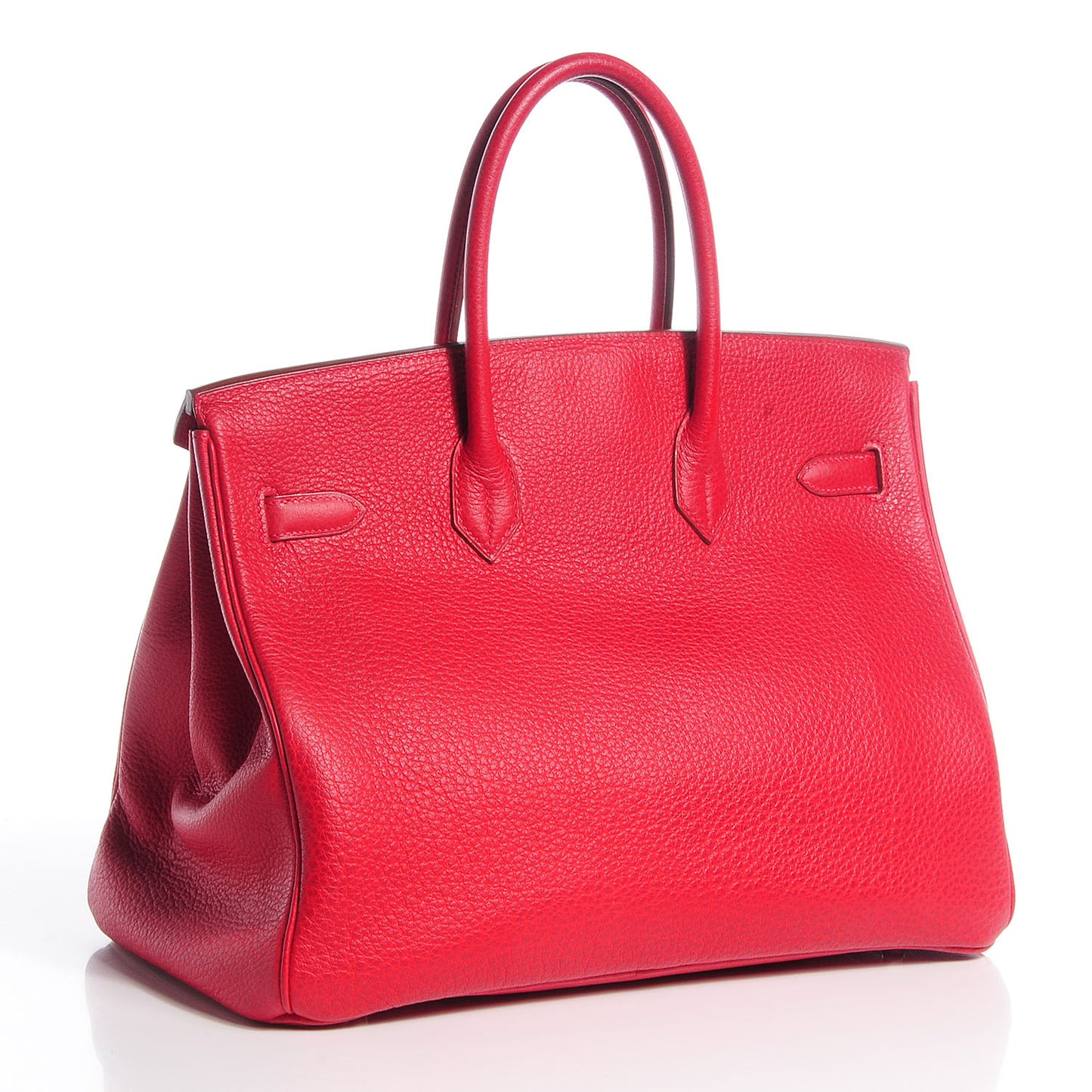 Buffle Skipper Birkin 35 Rouge Vif