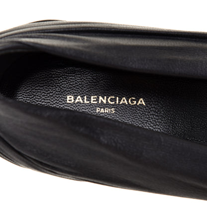 Balenciaga Lambskin Knife Pointed Pumps 36.5 Black 7 of 8